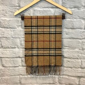 Cashmink V.RASS Plaid 68x11 100% Acrylic Scarf